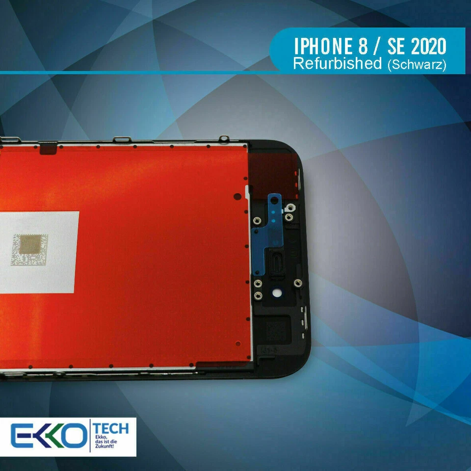 Original Display für iPhone 8 / SE 2020 LCD Touchscreen 3D Retina Glas Schwarz - Bild 3 von 4
