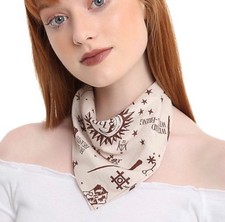 Harry Potter Iconic Symbols Print Neck Scarf
