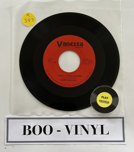 BOBBY McCLURE ~ I Got A Good Women 7” crossover 45 modern soul EX Condition
