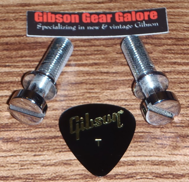 Gibson Les Paul Tailpiece Studs Chrome Guitar Parts ES Flying V Custom