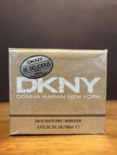 DKNY Donna Karan Be Delicious Men 3.4 OZ / 100 ML Eau De Toilette Spray SEALED