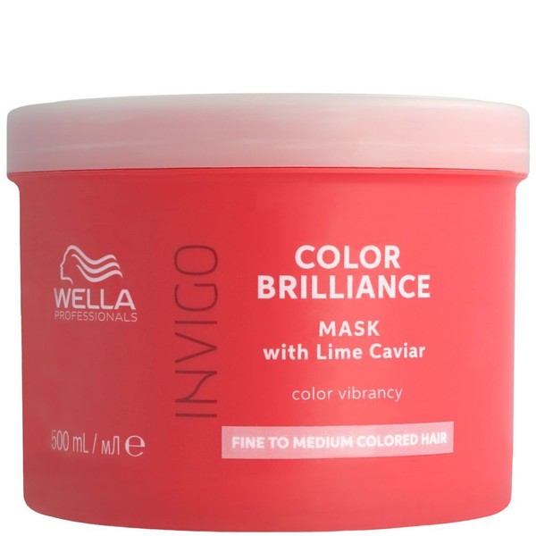 Wella Professionals Invigo Color Brilliance Mask Fine 500 Ml (59,00€/1L)-image