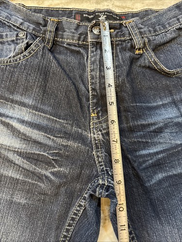 Beverly Hills Polo .~Dark Wash STRAIGHT FIT BLUE JEANS~Boys Size 14 - Picture 10 of 11