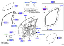 Porte avant et accessoires Toyota PASEO