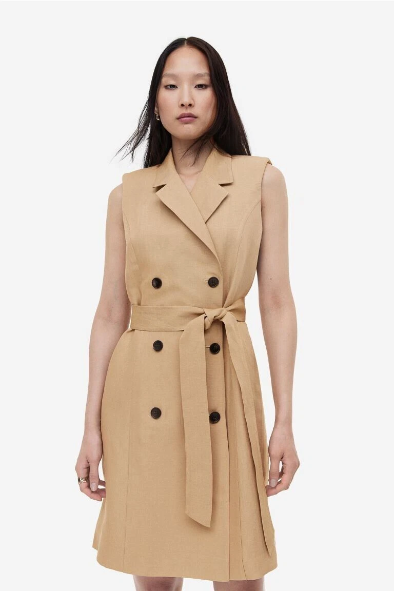 Sleeveless shop blazer h&m