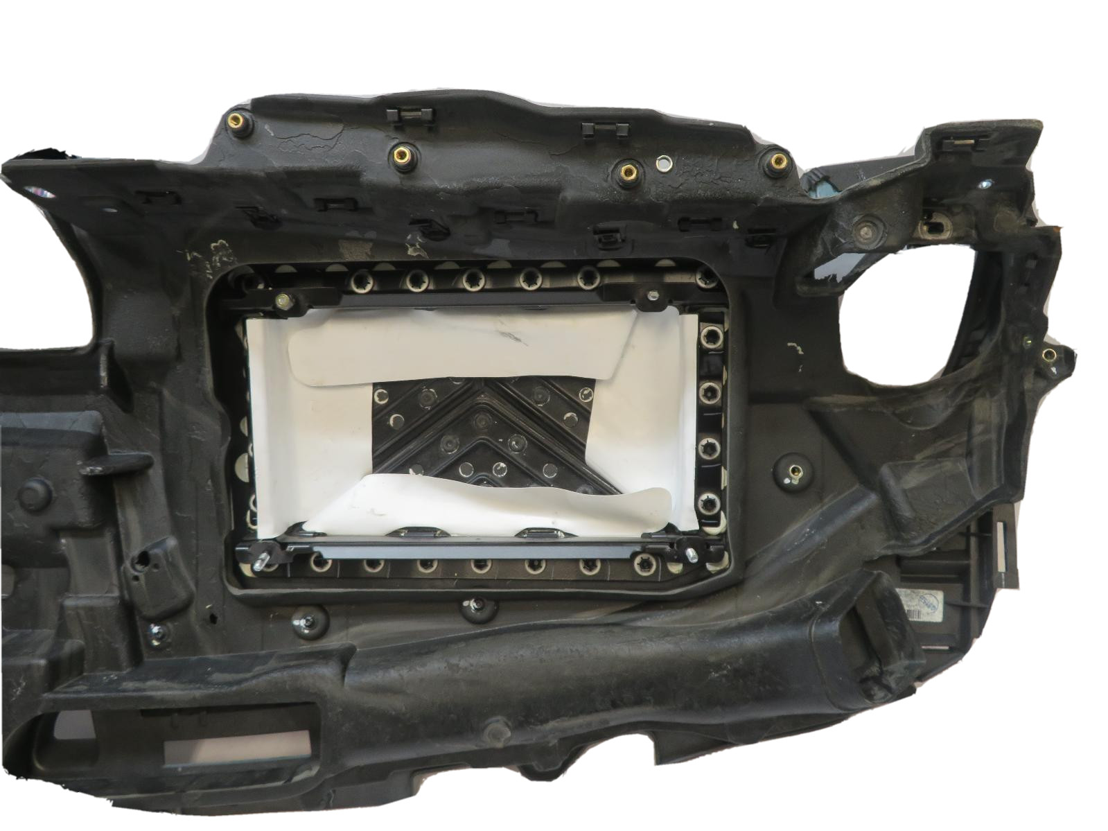 2010 FERRARI CALIFORNIA DASH PAD PANEL ASSEMBLY OEM 069750400 BLACK LEATHER