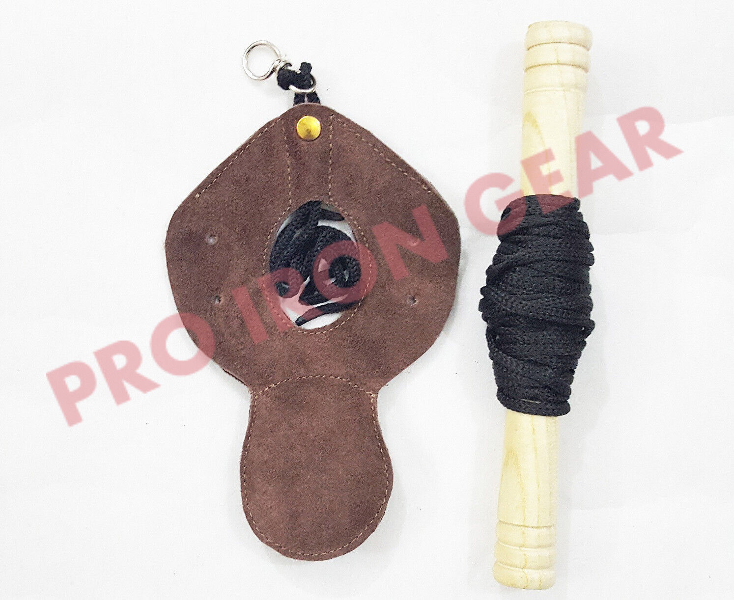 Falconry Leather Bird Lure including creance and Line
