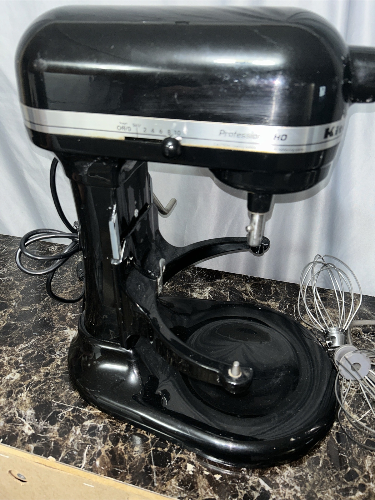 Kitchenaid Professional HD Stand Mixer KG25H7X0B W/ Attachments