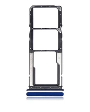 Replacement Dual Sim Card Tray Compatible For Xiaomi Redmi 8 (Sapphire Blue)