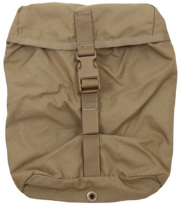 USMC ISSUE COYOTE MAGAZINE DUMP POUCH NSN 8465 01 558 5130 W/CORD LOCK | #2024995940