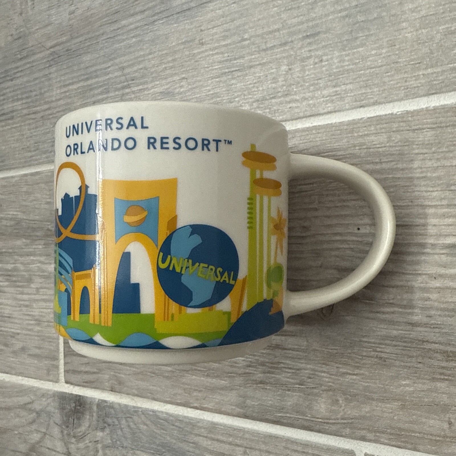 Universal Studios Orlando Starbucks You Are Here Mug 2016 Retired