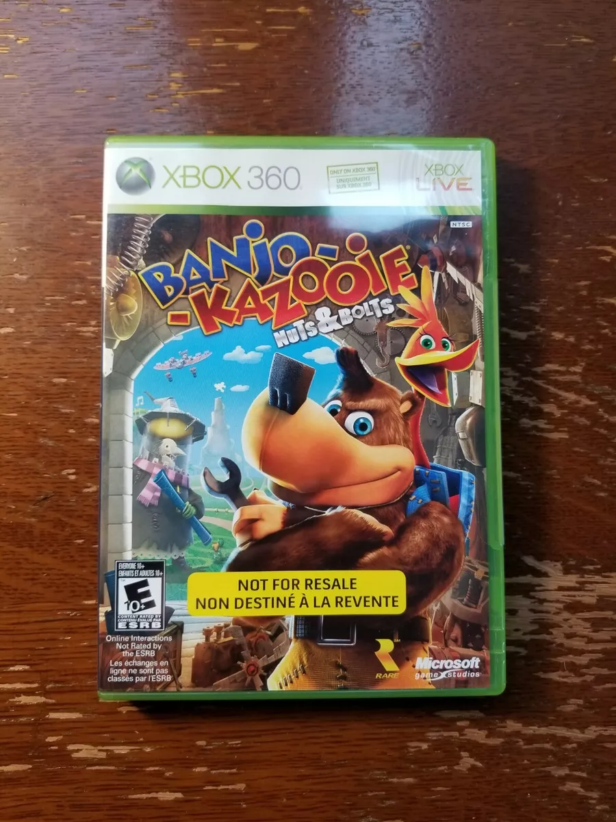 Banjo-Kazooie: Nuts & Bolts - XBOX 360 NEW/SEALED (Rare PH Stand-Alone  Release)