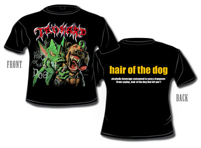 TANKARD - Hair Of The Dog - Big Shirt Plus Size XXXXL 4-XL Oversize Übergröße 