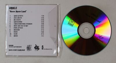 Unkle Never, Never, Land UK ADV CDR 2003 Rare!