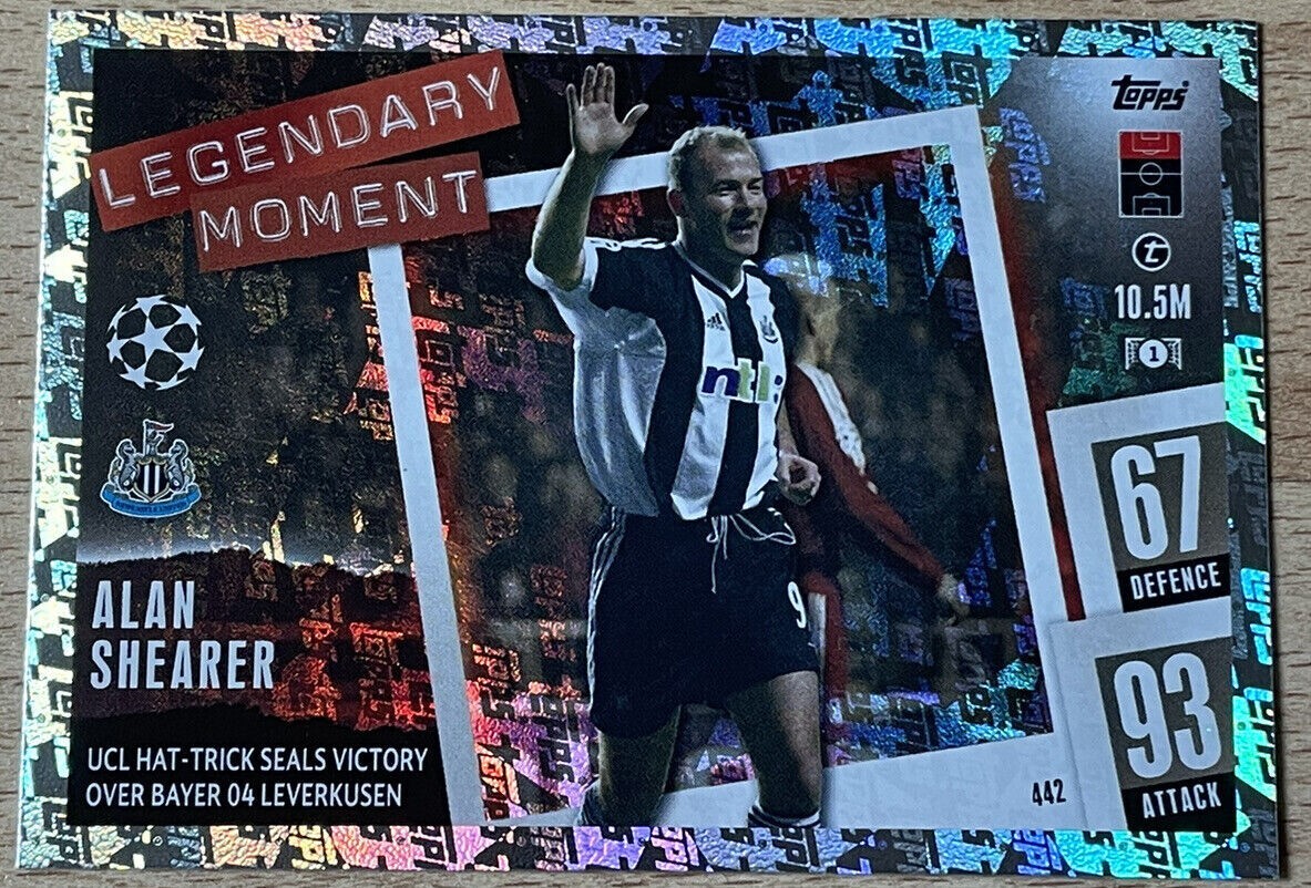Match Attax 2023 2024 23 24 Alan Shearer Newcastle United