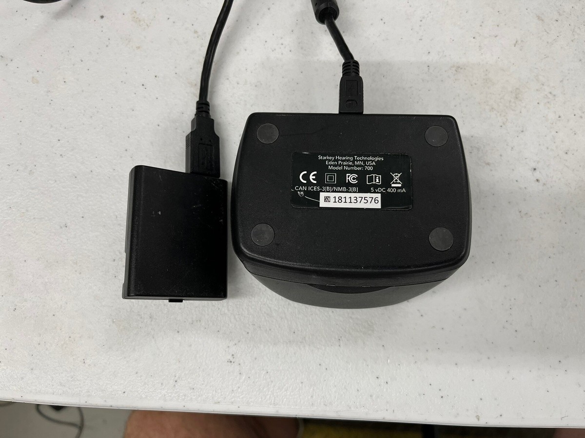 Starkey Hearing Aid Charger And Cable Model 700 No Hearing AIDS | eBay