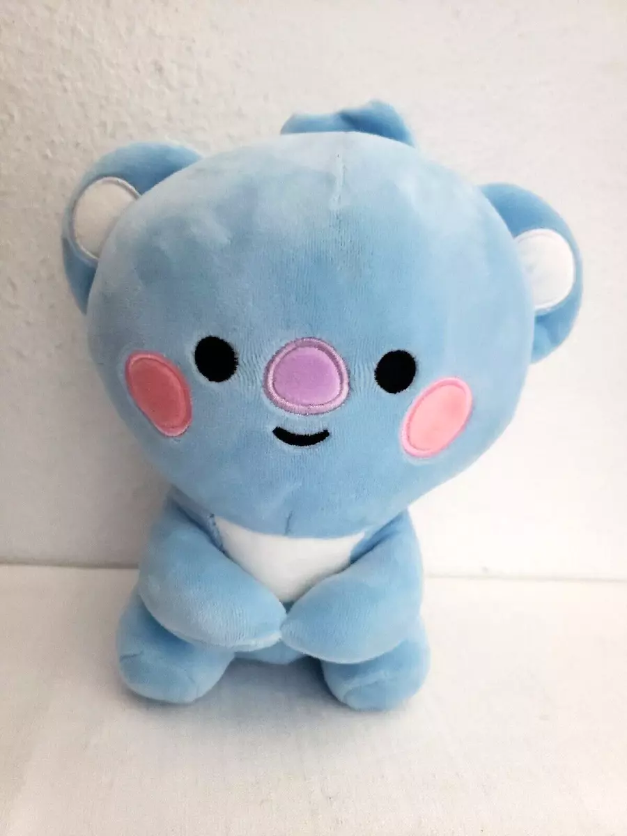 BT21 Universe Line Friends Koya Blue Koala Bear Plush Stuffed Animal BTS  Kawaii