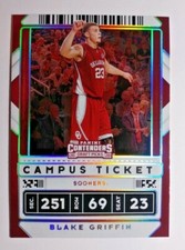 2020-21 CONTENDERS DRAFT CAMPUS TICKET VARIATION BLAKE GRIFFIN