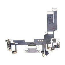Flex Cable Charge Port Assembly for Apple iPhone 14 Purple Aftermarket Fix