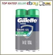 Gillette Series 3X Action Shave Gel Sensitive...