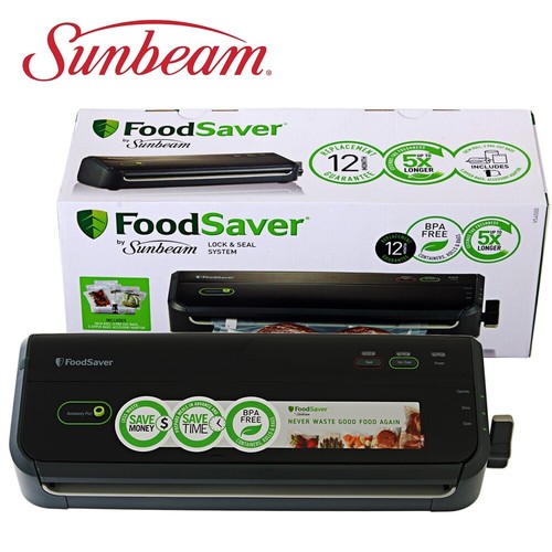 Sunbeam Vacuum Food Sealer Storage Machine Vac Freezer Fridge Marinate