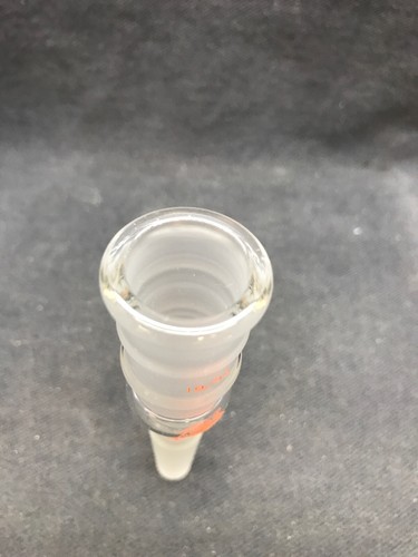 ACE Glass 19/38 Outer to 14/35 Inner Joint Enlarging Connecting Adapter 5005-06 - Picture 2 of 3