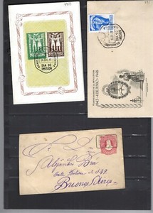 ARGENTINA-SELECTION-COVERS-AIRS-CENSORS-MIXED PERIODS-LOT OF 28-F-VF-#101