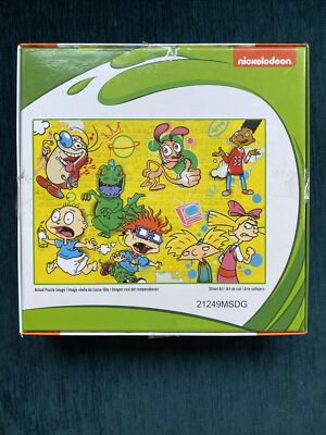 300 Piece NICK '90s Nickelodeon Jigsaw Puzzle Ren Arnold Rugrats