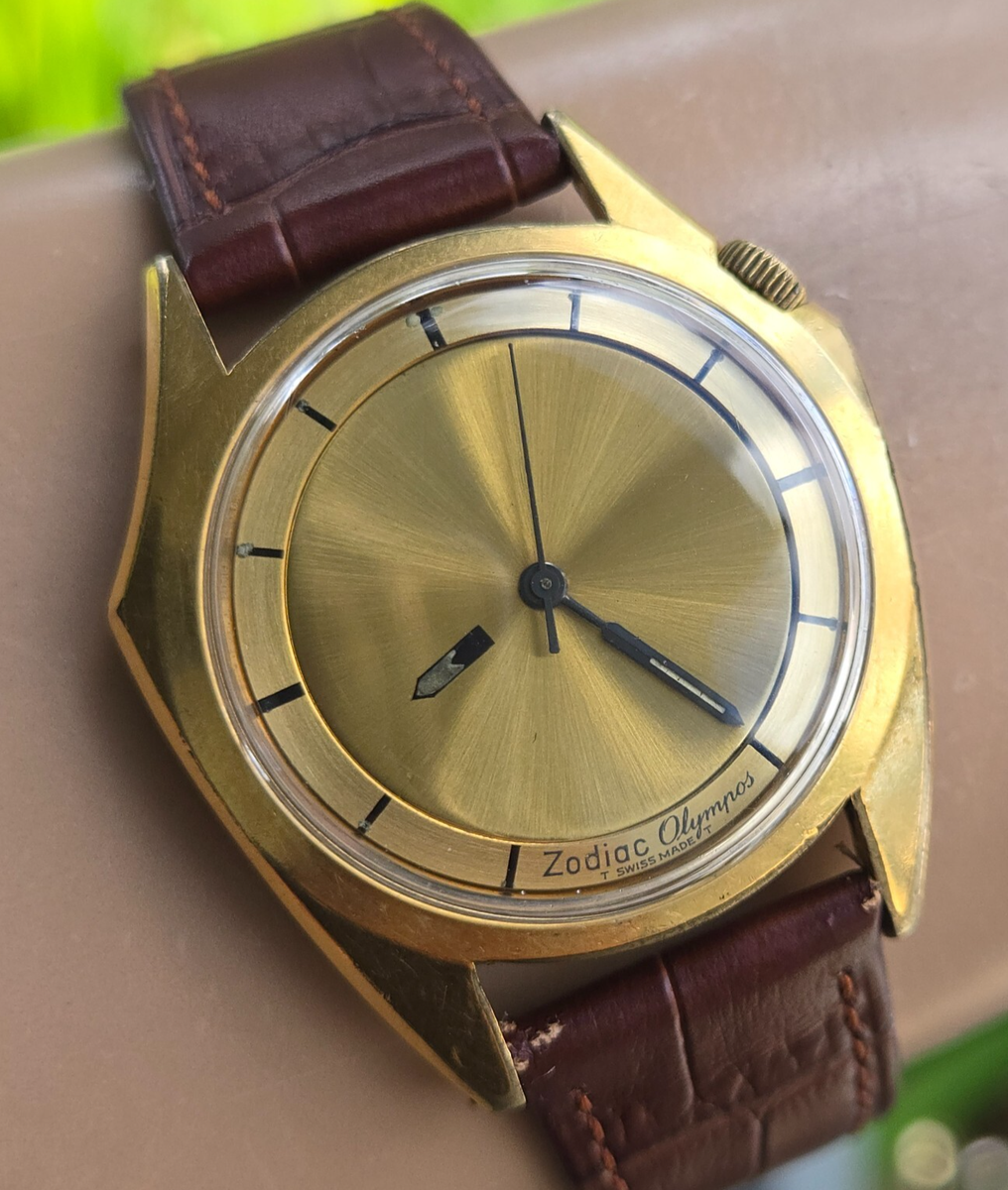 Vintage ZODIAC Olympos 703-918 men's automatic watch 70-72 swiss
