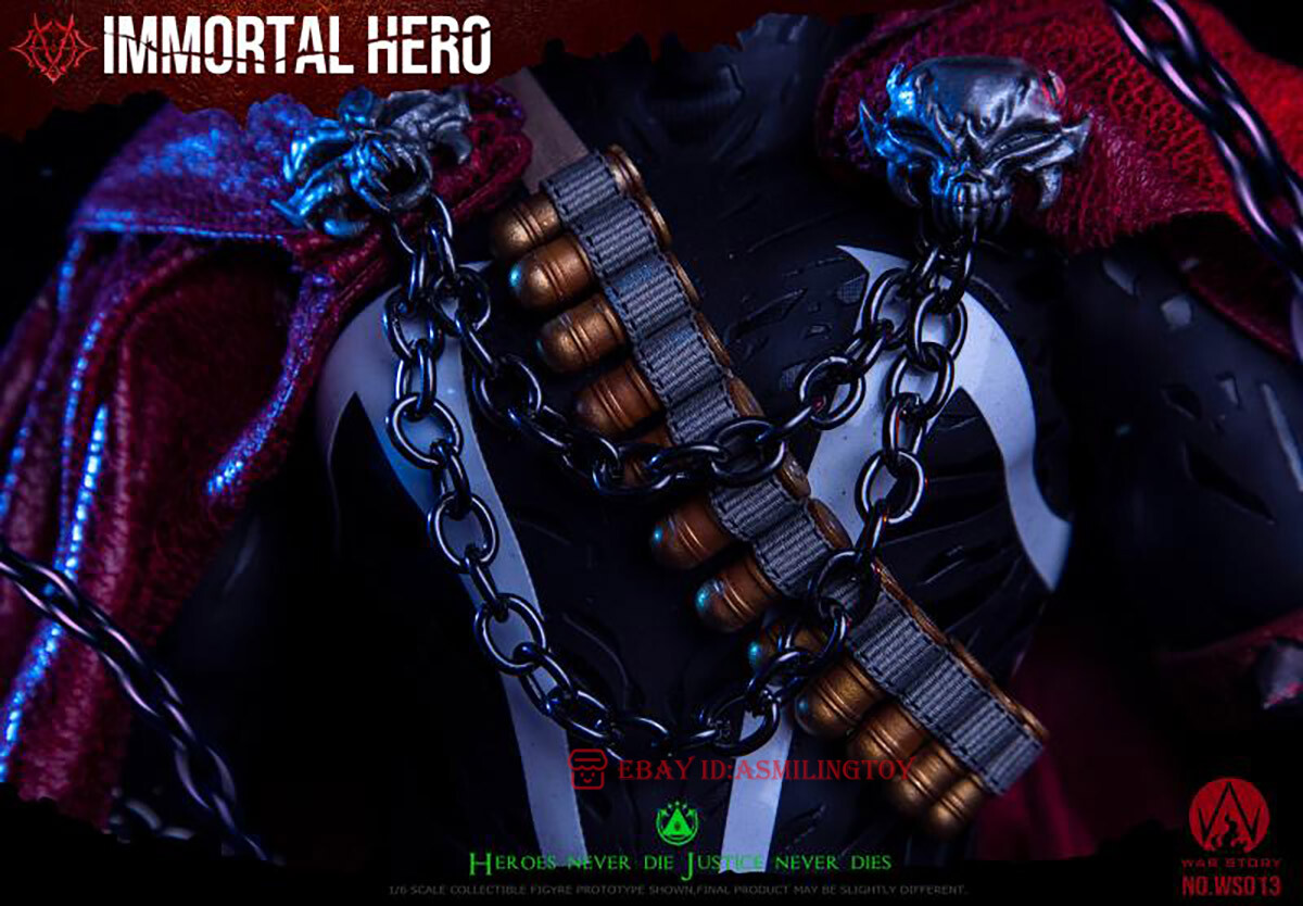 War Story IMMORTAL HERO スポーン１/６ フィギュア WAR STORY Spawn Action Figure Model In Stock Immortal Hero 1