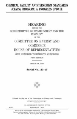 Chemical Facility Anti-Terrorism Standards (Cfats) Program: A Progress Update
