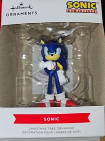 Lot Of 3 Hallmark Ornaments Super Mario & NES Controller & Sonic Hedgehog