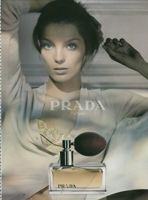 PRADA Parfum Magazin Print Anzeige Werbung Vintage Daria Werbowy 2005