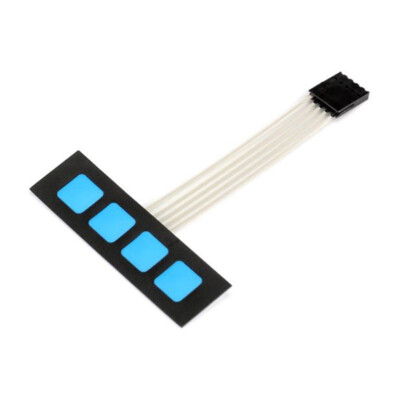 1x4 Key Matrix Wordless Membrane Switch Control Panel Slim Keyboard Keypad