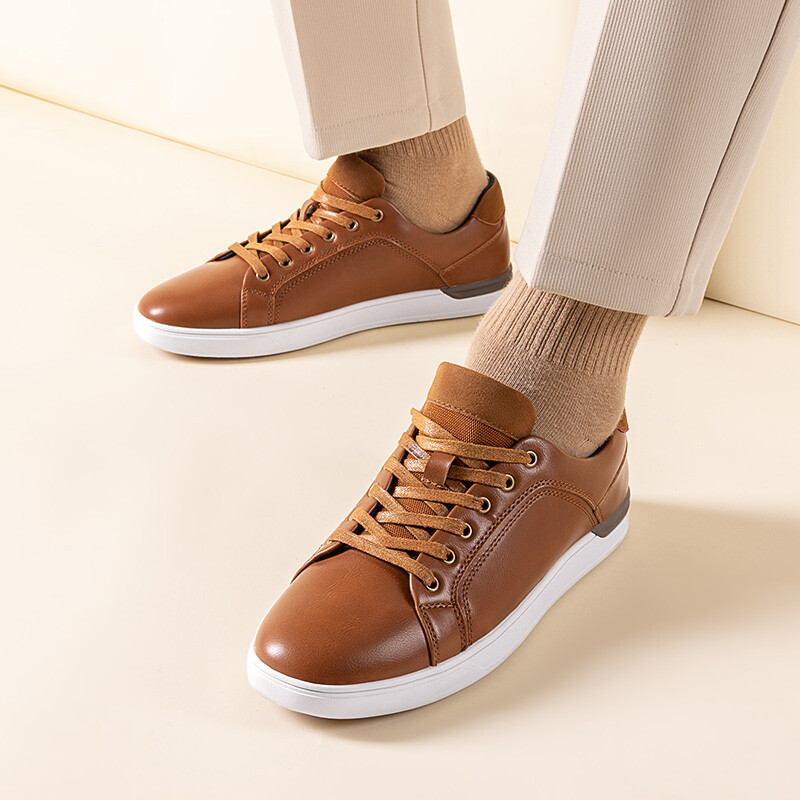 Men's Lace-Up Casual Dress Sneakers Skate Shoes Casual Fashion Sneakers