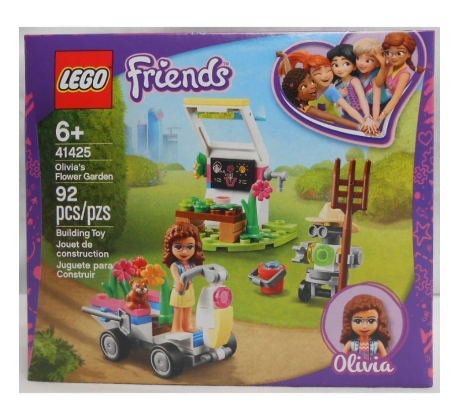 LEGO Friends: Olivia's Flower Garden (41425) Building Kit 92 Pcs