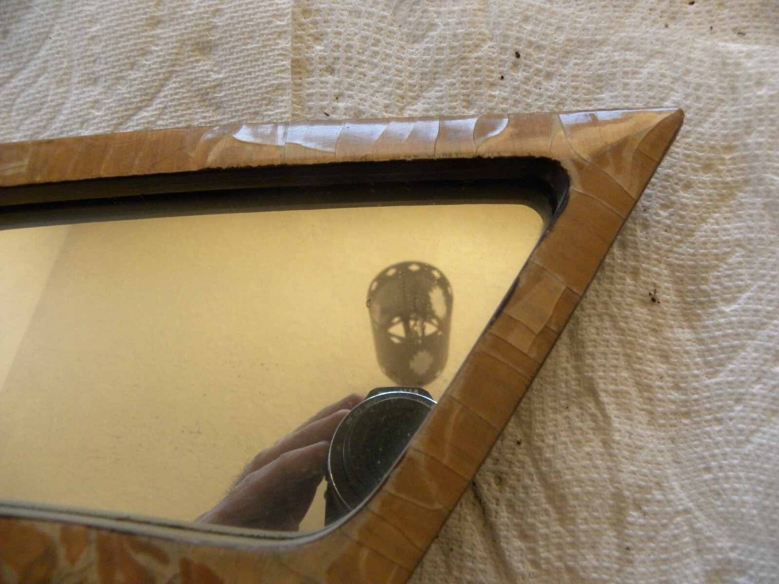 Vintage Rolls Royce Silver Shadow & Wraith II Right (from rear) Vanity Mirror