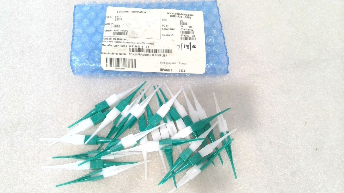 ASTRO TOOL M81969/14-01 INSERTION TOOL FOR CIRCULAR CONTACTS SIZE