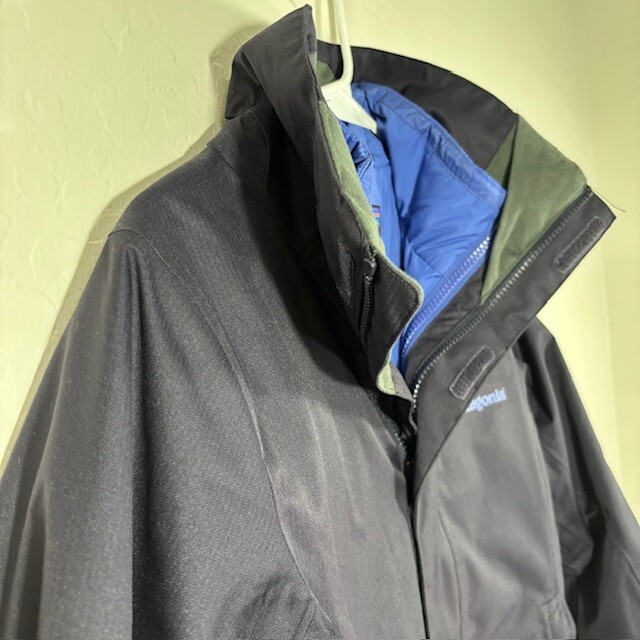 Patagonia 3-in-1 Snowbelle Jacket Sty # 31678 Blue Women's Size XS