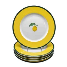 Essex Envirosafe Fine China LEMON TREE 12.25" Chop Plate/Charger/Serving Platter