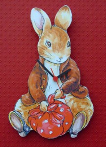 wooden peter rabbit