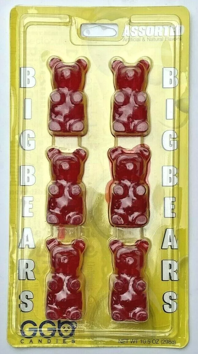  The Huge Gummy Bear, Cherry Flavored Giant Gummy Bear