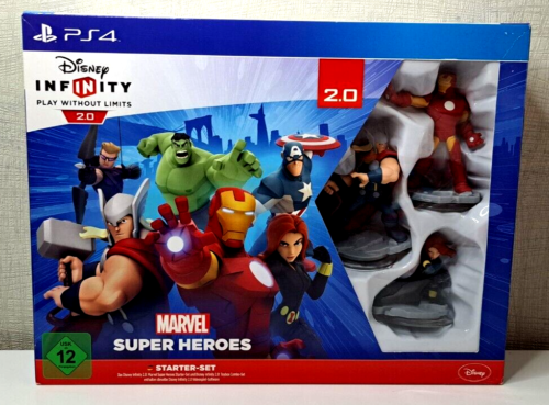 Disney Infinity 2.0 Starter Pack (Marvel Super Heroes) for PS4 - New & Conf. - Picture 1 of 6