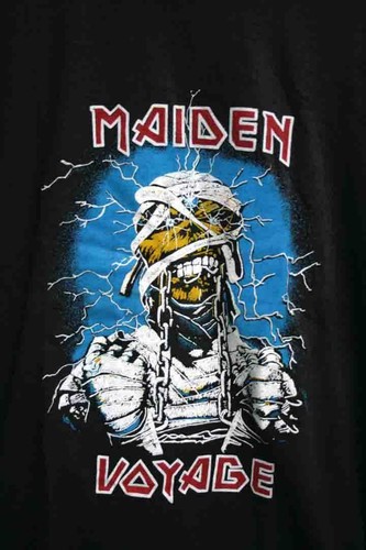 ‘80s Iron Maiden T-Shirt Vintage Voyage Size L