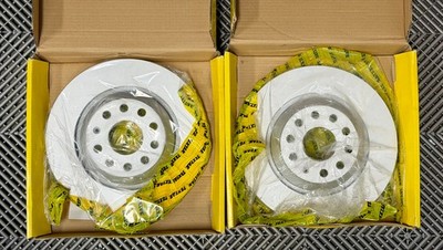 Textar 92140705 Rear Brake Rotors VW GTI MK7 MK8 Golf R 310mm 5Q0615601E 