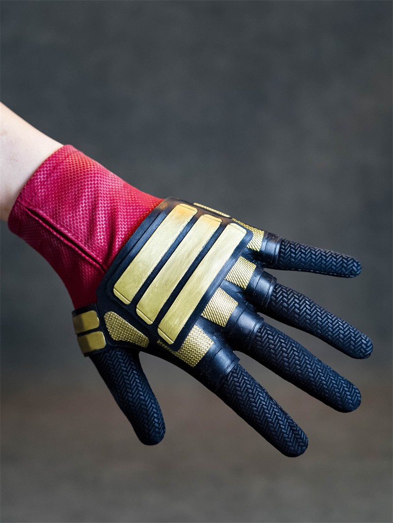 A Pair Deadpool 3 Wade Wilson Cosplay Gloves Screen Printing Costume Accessories image 7