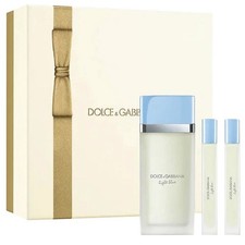 Dolce & Gabbana  Light Blue Gift Set Genuine 