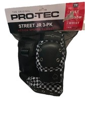 Pro-Tec Action Sports Pad Set, Knee, Elbow , ...