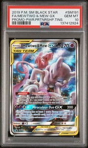 Mewtwo and Mew GX Psa 10 | eBay