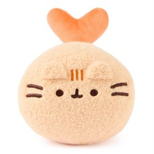 New GUND Pusheen Bento Shrimp Tempura Plush Squishy Stuffed Animal Orange, 6